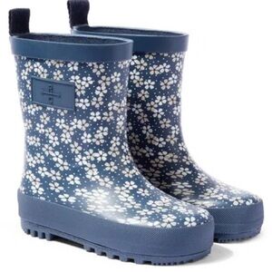 Rylee & cru toddler floral rain boots NWT